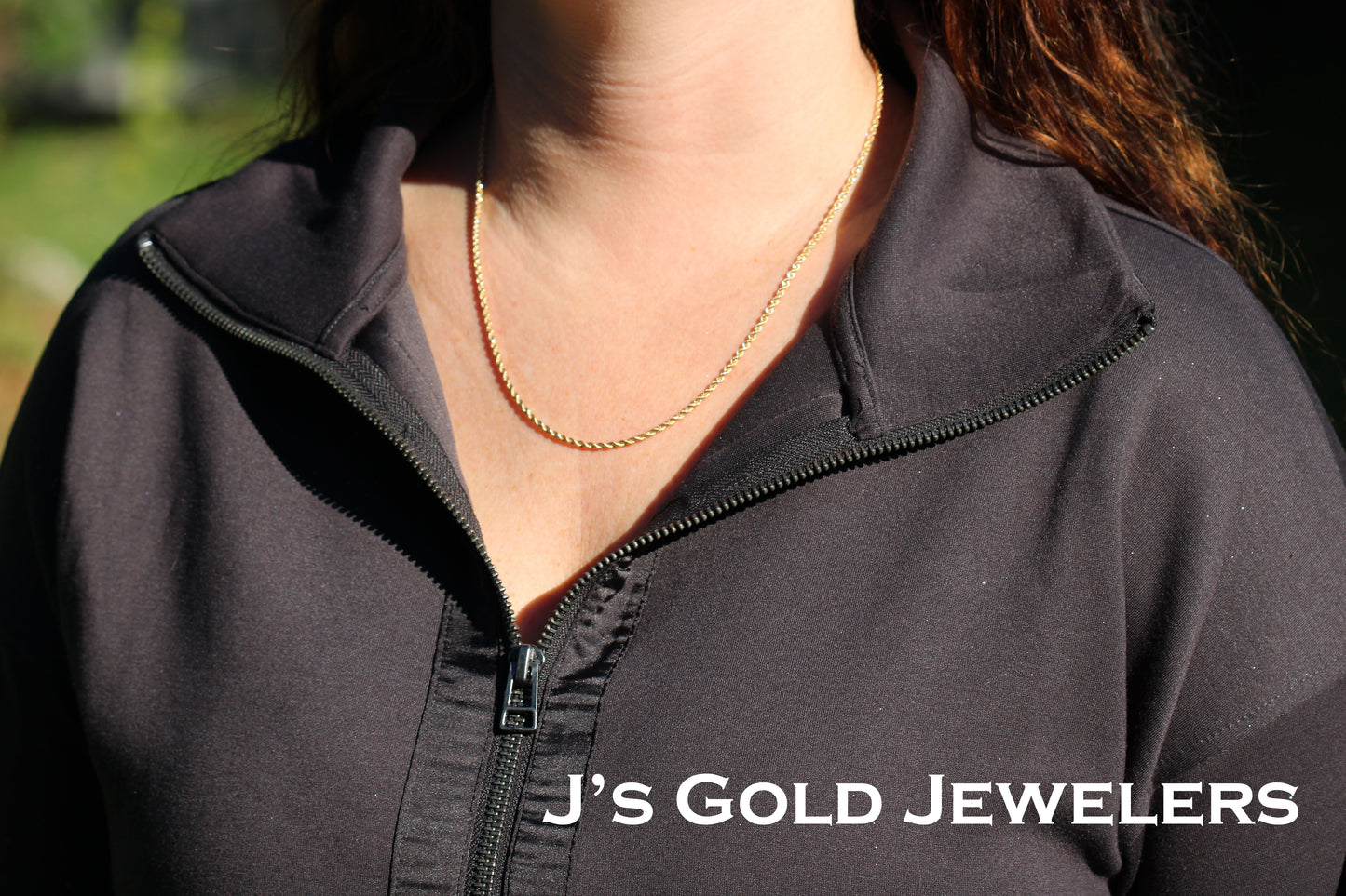 14K Yellow Gold Rope Chain – 3mm, 20-Inch, Semi-Solid