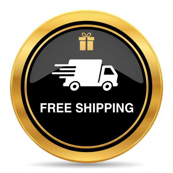 free shipping badge